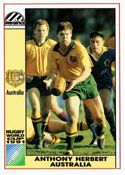 1991 Regina Rugby World Cup #7 Anthony Herbert Front